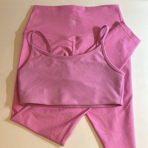 sage pink set